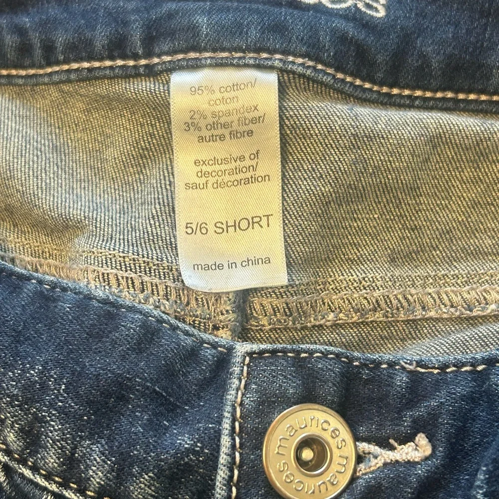 Maurice’s Blue Denim Jeans‎ Size 5/6 Short - Straight Leg